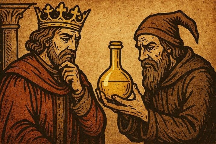 The King Wanted Gold. Today's Leaders Want AI.